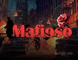 Mafioso slot game image on bet 200 platform