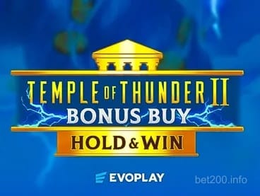 Temple of Thunder II Bonus Buy